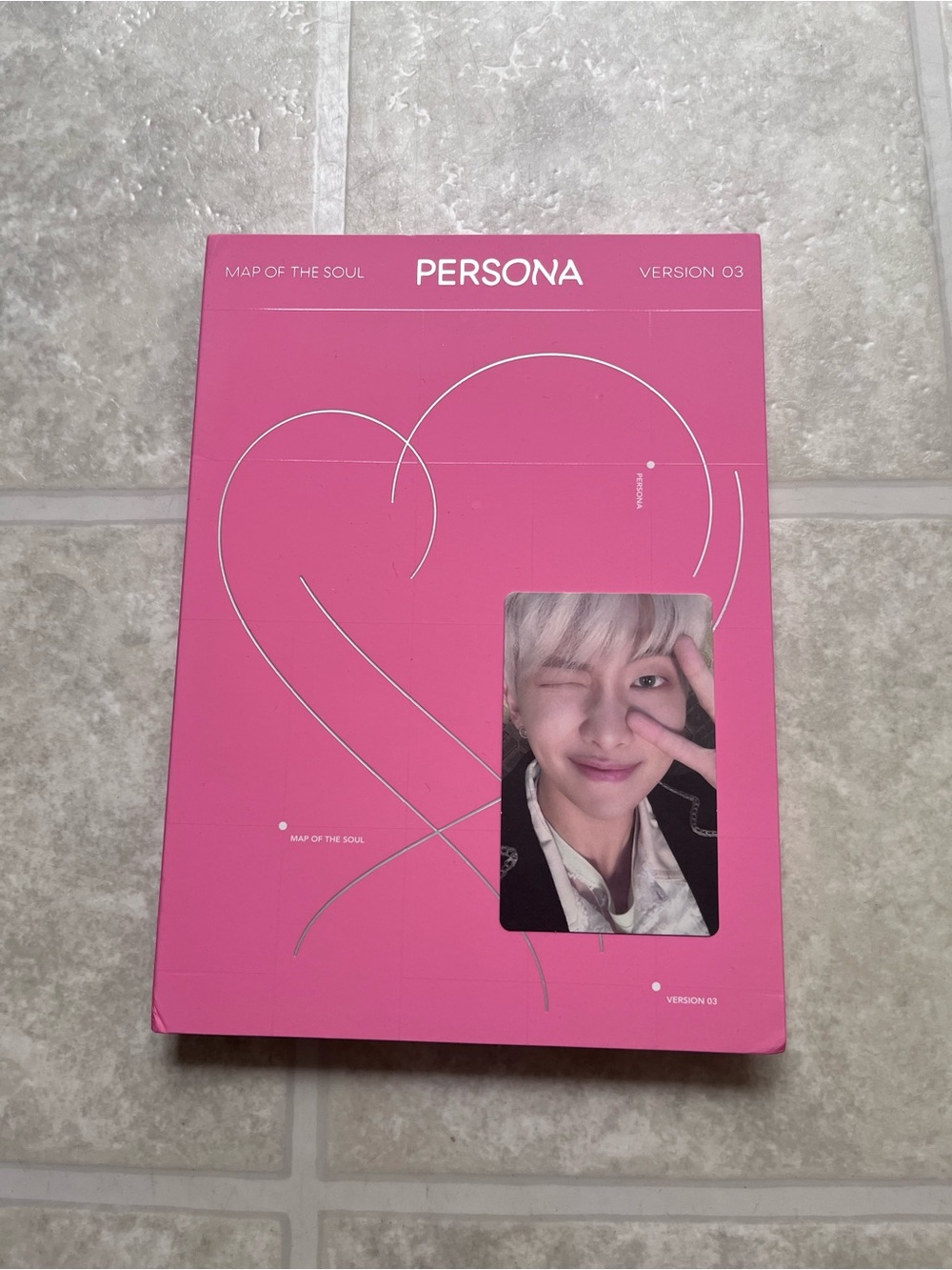 BTS Persona Version 3 Album RM Photocard